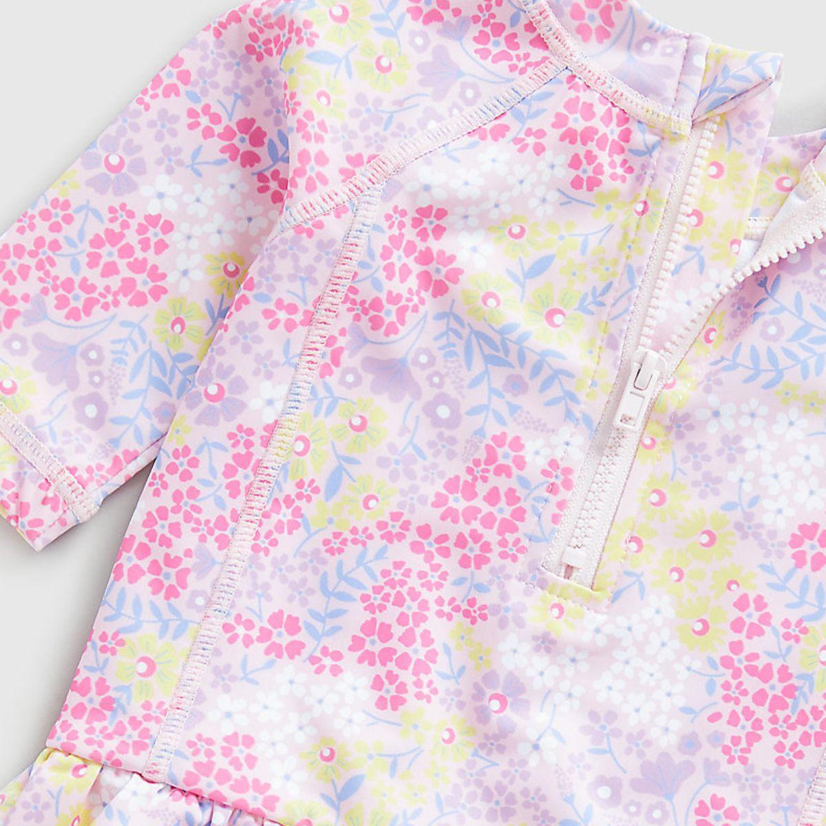 Mothercare Baby Girl Ditsy Sunsafe Suit UPF50+ Mothercare 👶